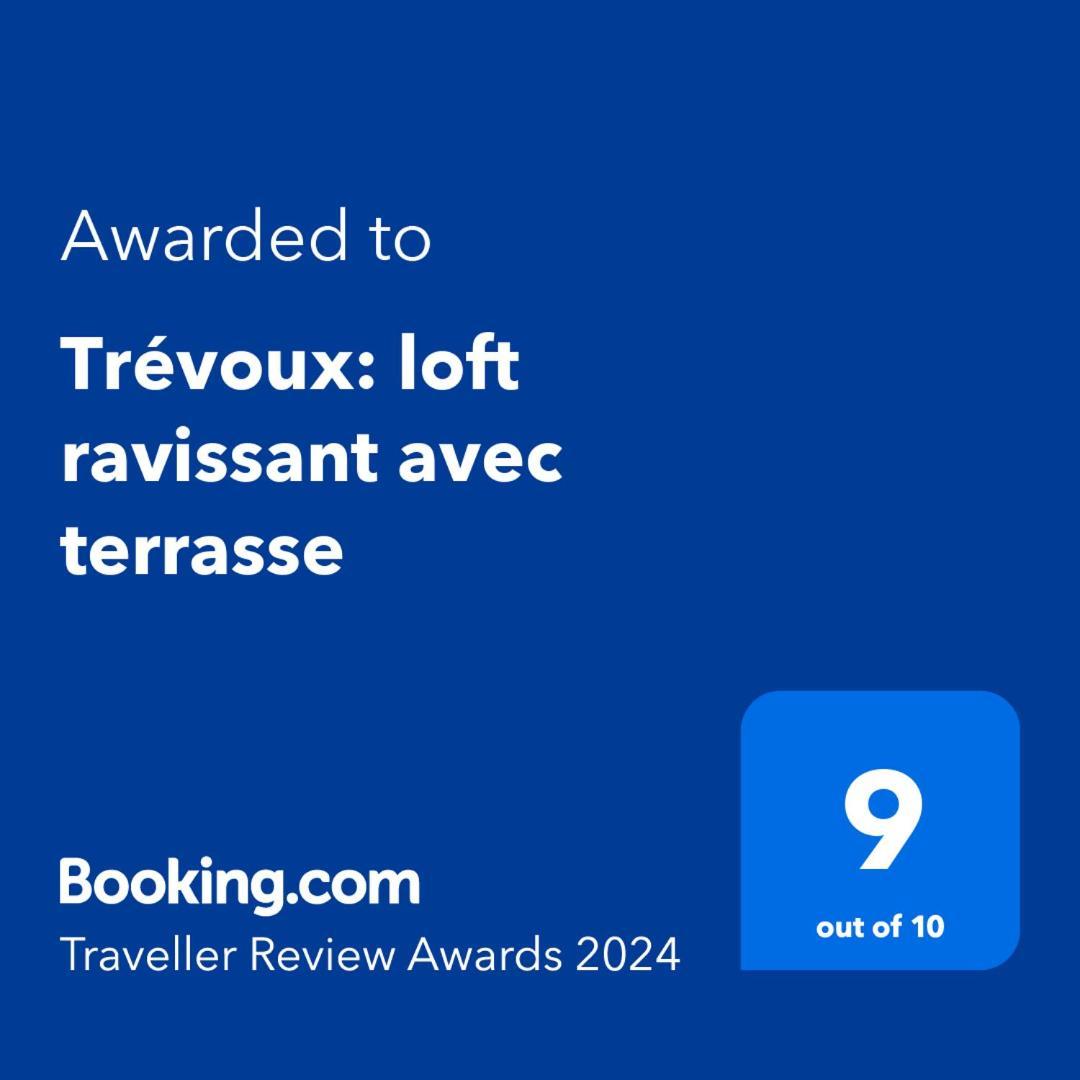 דירות Trevoux: Loft Ravissant Avec Terrasse מראה חיצוני תמונה